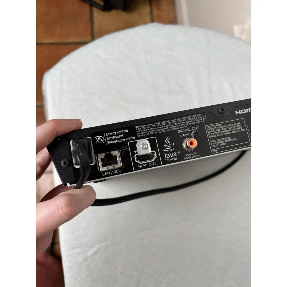Sony Blu-Ray Disc/DVD Player BDP-S3100 Wifi HDMI